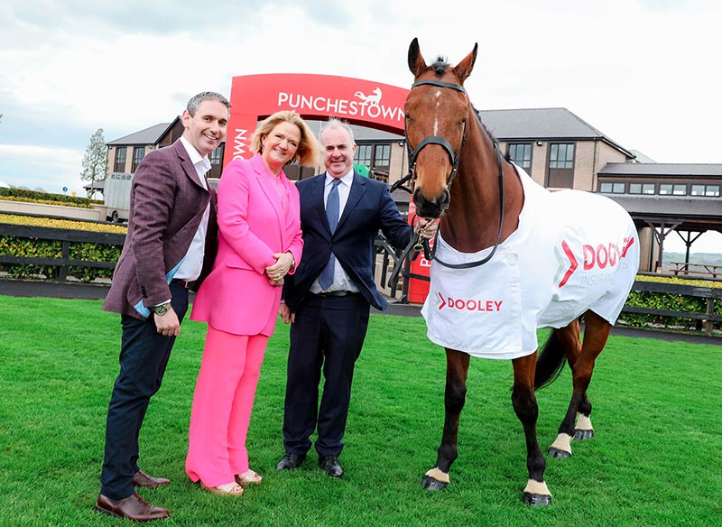 PR FOR DOOLEY INSURANCE RACE SPONSORSHIP AT THE PUNCHESTOWN FESTIVAL