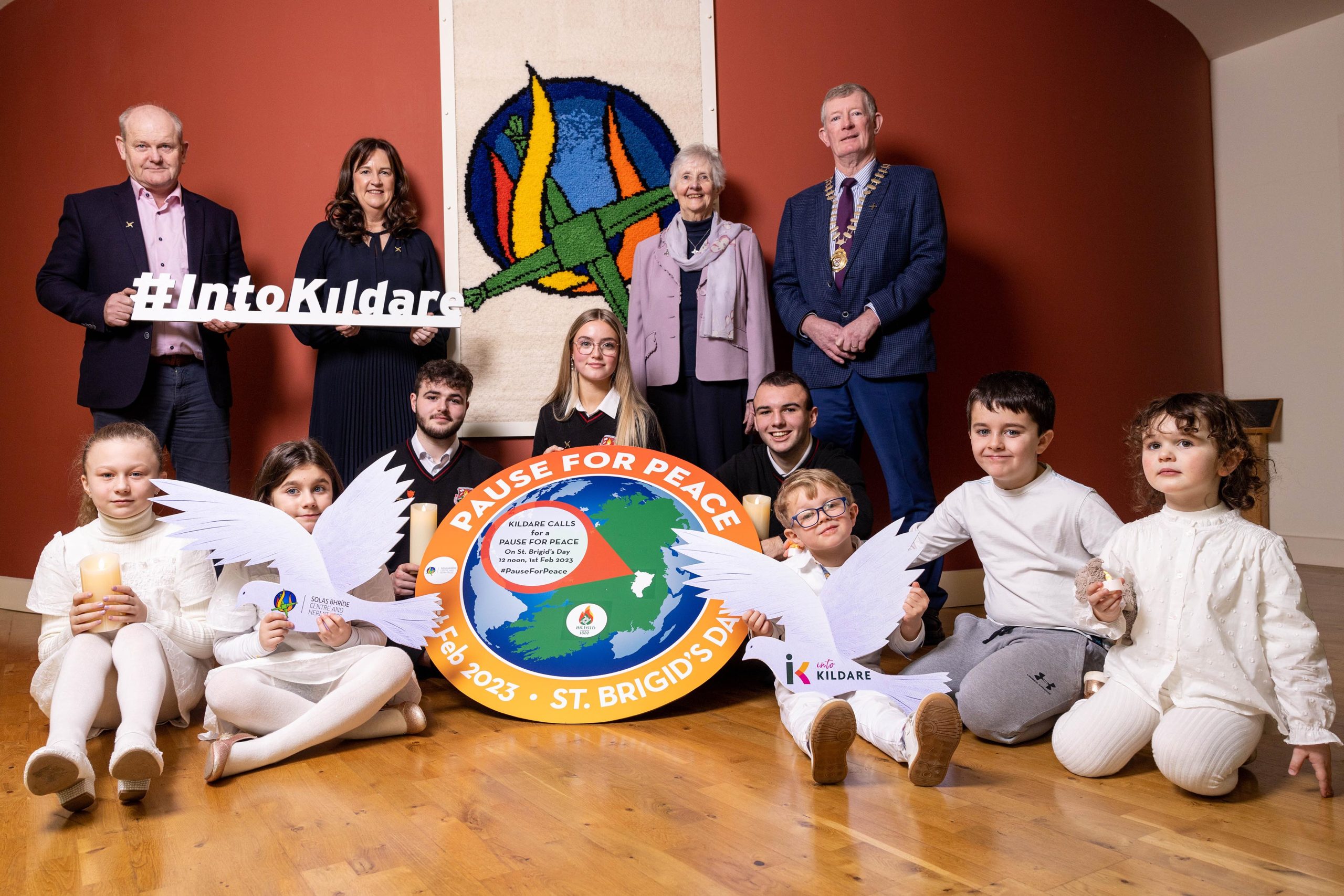 COUNTY KILDARE CALLS FOR A PAUSE FOR PEACE ON SAINT BRIGID’S DAY, FEBRUARY 1ST 2023