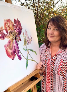 BOTANICAL WATERCOLOUR PAINTING WITH MARY DILLON AT CAHERNANE HOUSE HOTEL, KILLARNEY, CO. KERRY
